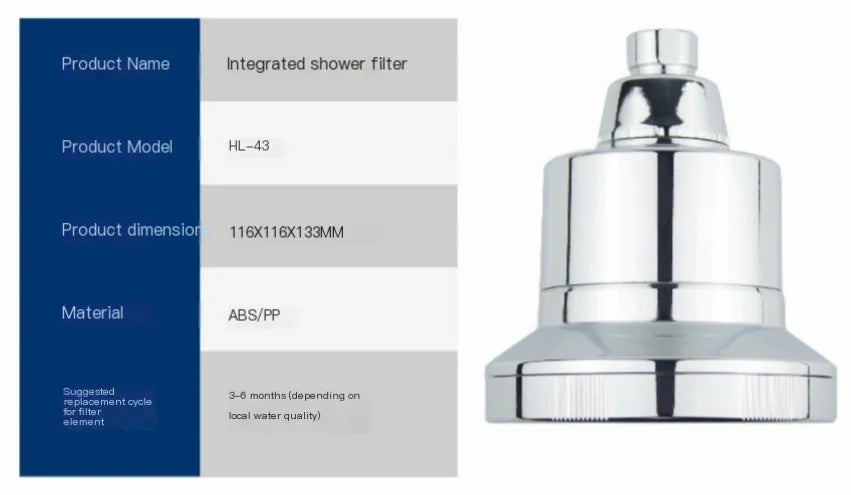 Home Bathing Shower Filter