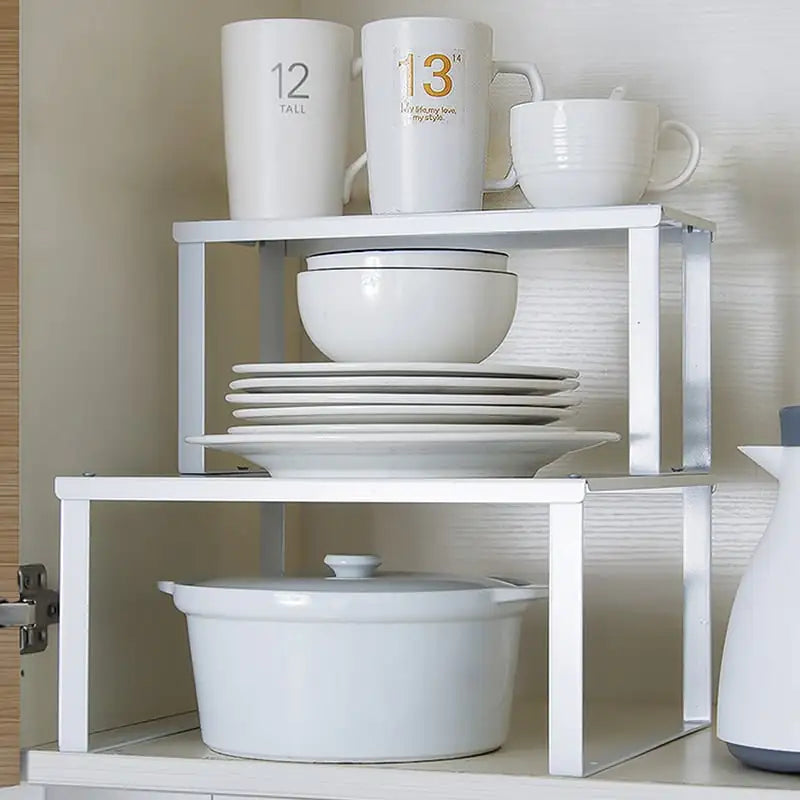 Chic Countertop Organizer Rack